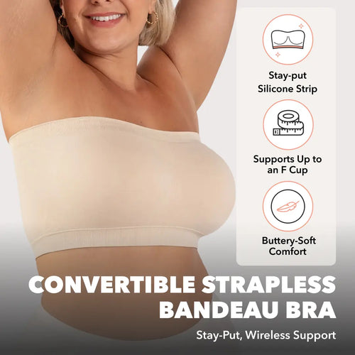 Comfortable Strapless Bandeau Bra