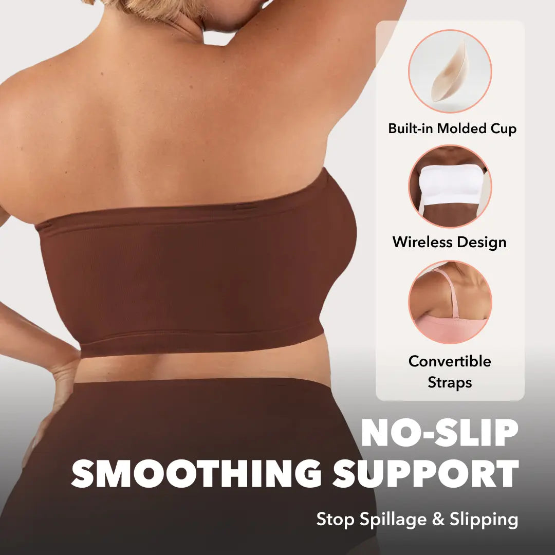 Comfortable Strapless Bandeau Bra
