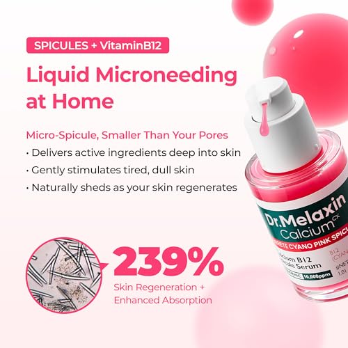 Lumi Firm & Lift Duo | Korean Facial Collagen Firming Serum Plumping Skin & Tightening Refines Skin Repair Density | Cyano Pink Spicule Serum + Picotonic Shot Ampoule