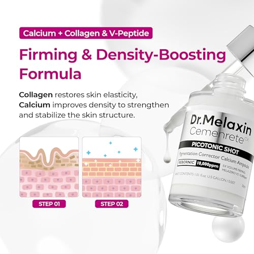 Lumi Firm & Lift Duo | Korean Facial Collagen Firming Serum Plumping Skin & Tightening Refines Skin Repair Density | Cyano Pink Spicule Serum + Picotonic Shot Ampoule